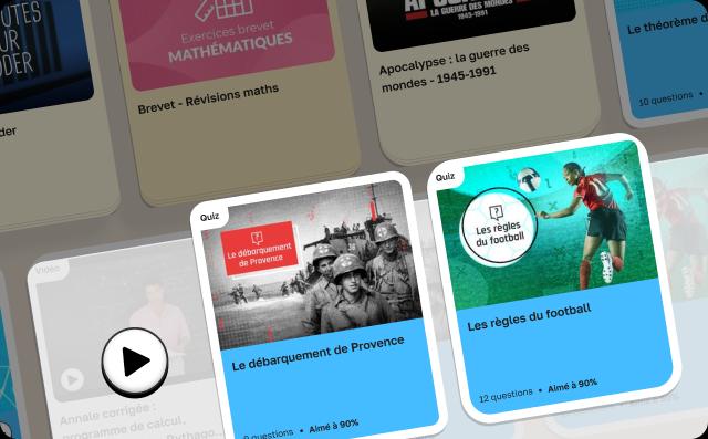 Crées et réorganises tes listes